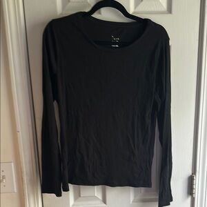 Black Long Sleeve Top